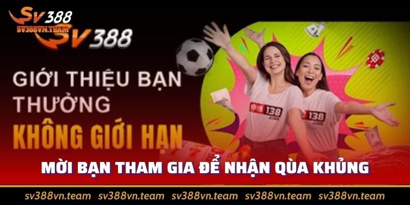 Khuyến Mãi Thành Viên Mới SV388 - Chắp Cánh Tân Thủ Bay Cao 4 Mời bạn chơi cùng, nhận quà ngập tràn