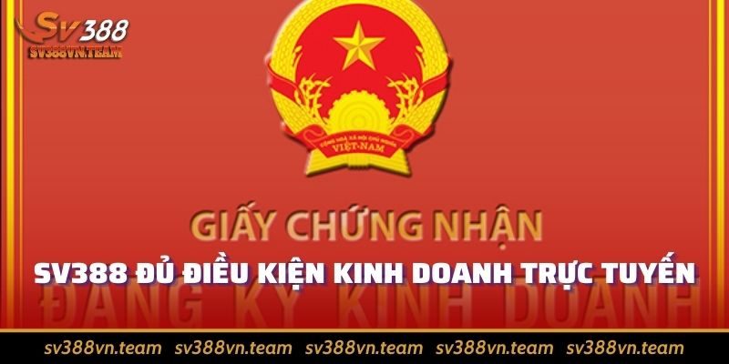 Giấy Phép Kinh Doanh 1 Website được cấp giấy phép kinh doanh đầy đủ